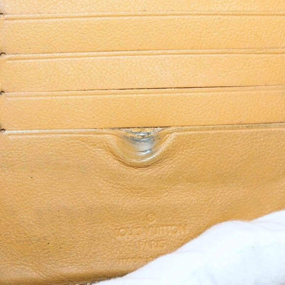 LOUIS VUITTON Monogram Denim Mini Zippy Wallet Wallet Blue - Picture 9 of 15